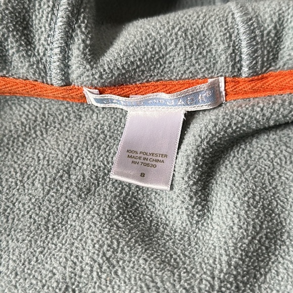 Janie and Jack fleece hoodie size 8 - Picture 8 of 12